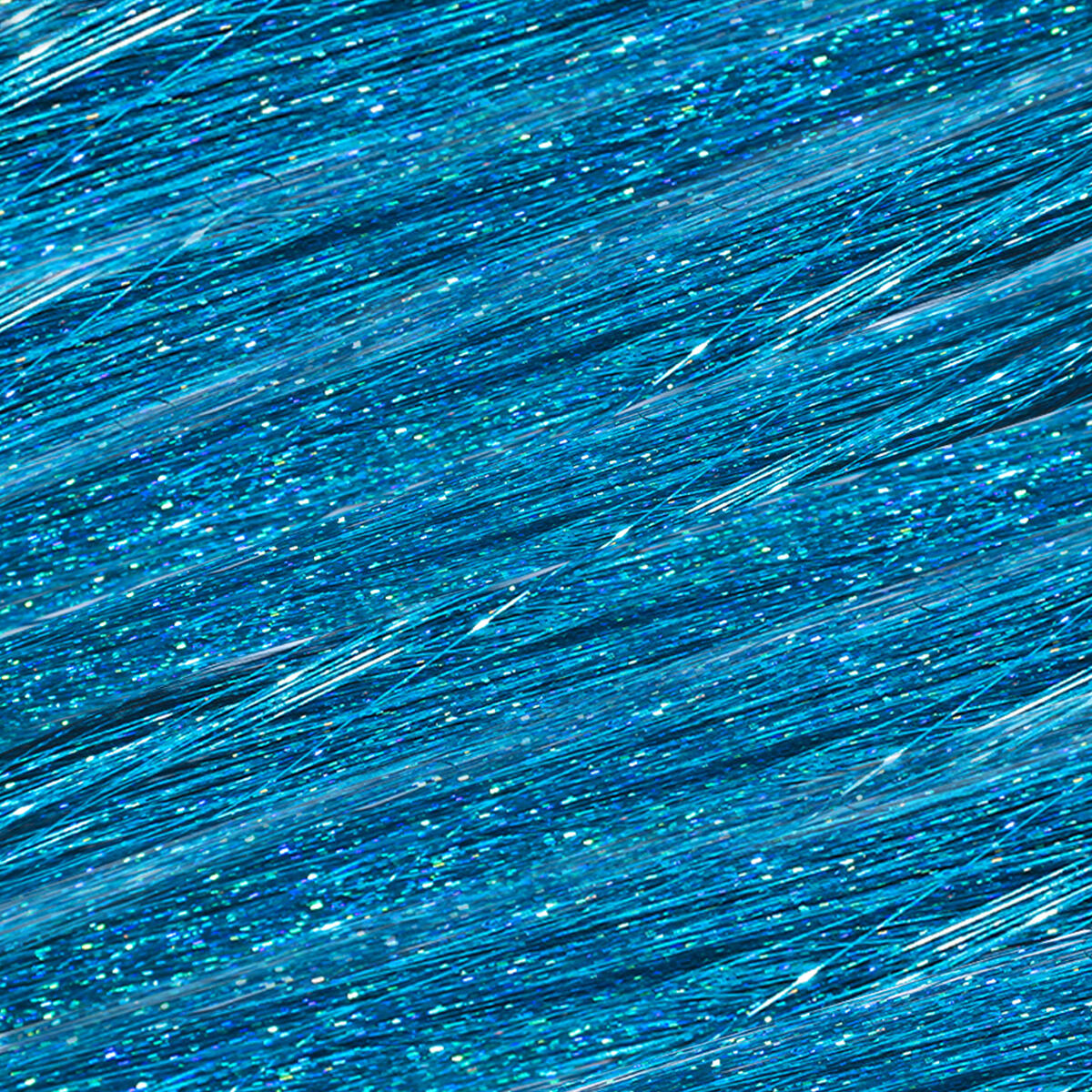 Hair Tinsels Ocean Blue 120 cm