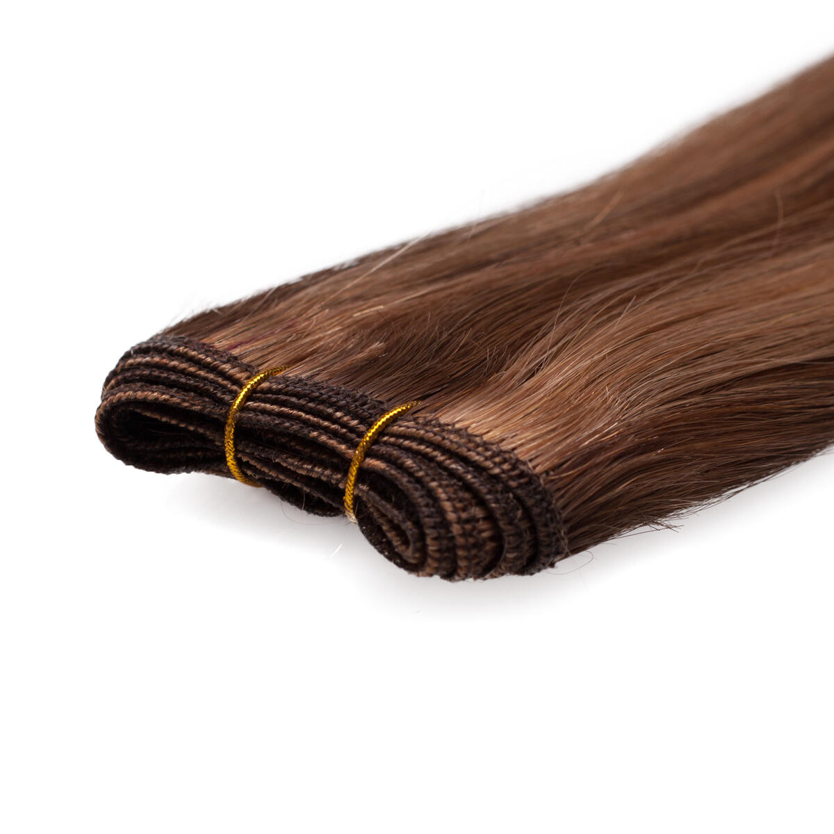 Hair Weft Premium M5.0/7.4 Golden Brown Mix 50 cm
