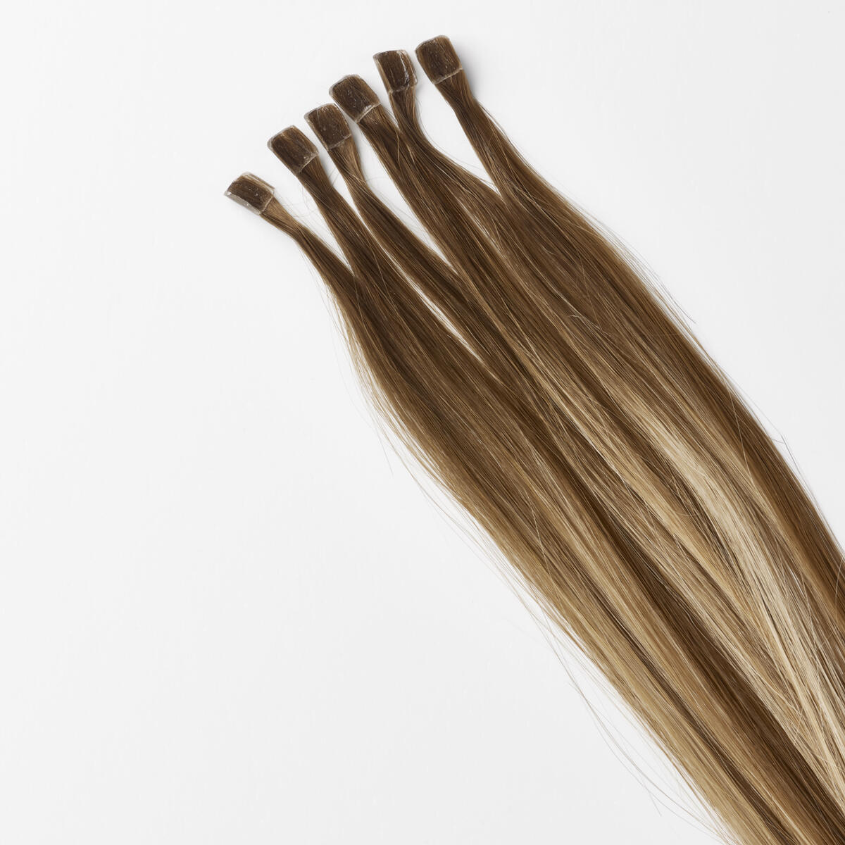 Nail Hair B5.0/8.3 Brownish Blonde Balayage 50 cm