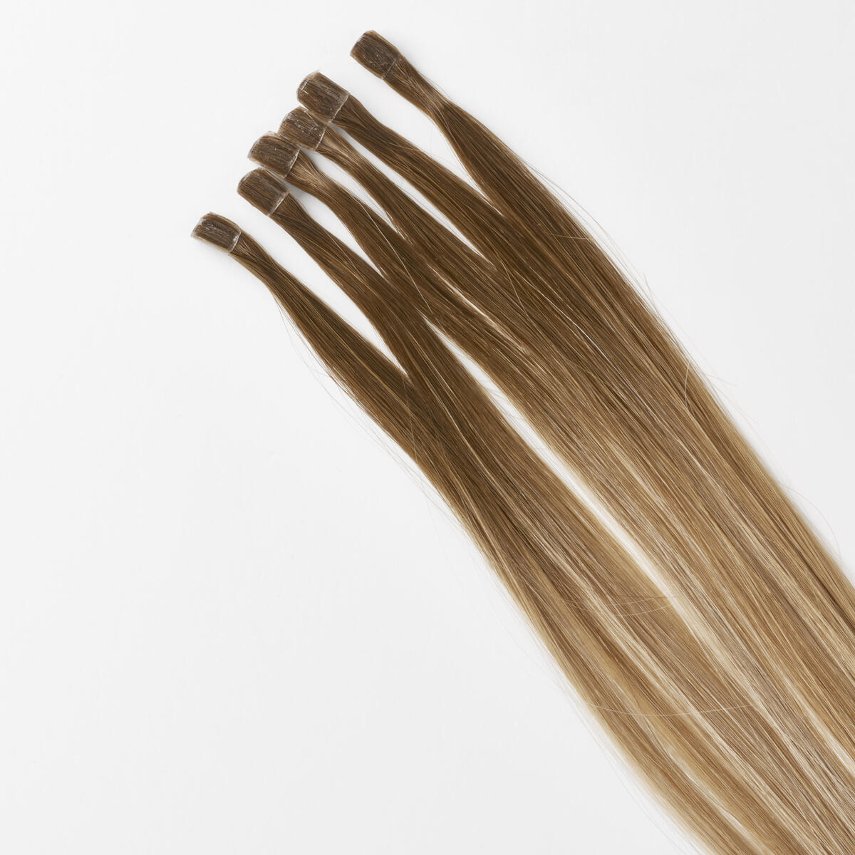 Nail Hair Premium C2.0/7.4 Caramel Bronde ColorMelt 50 cm