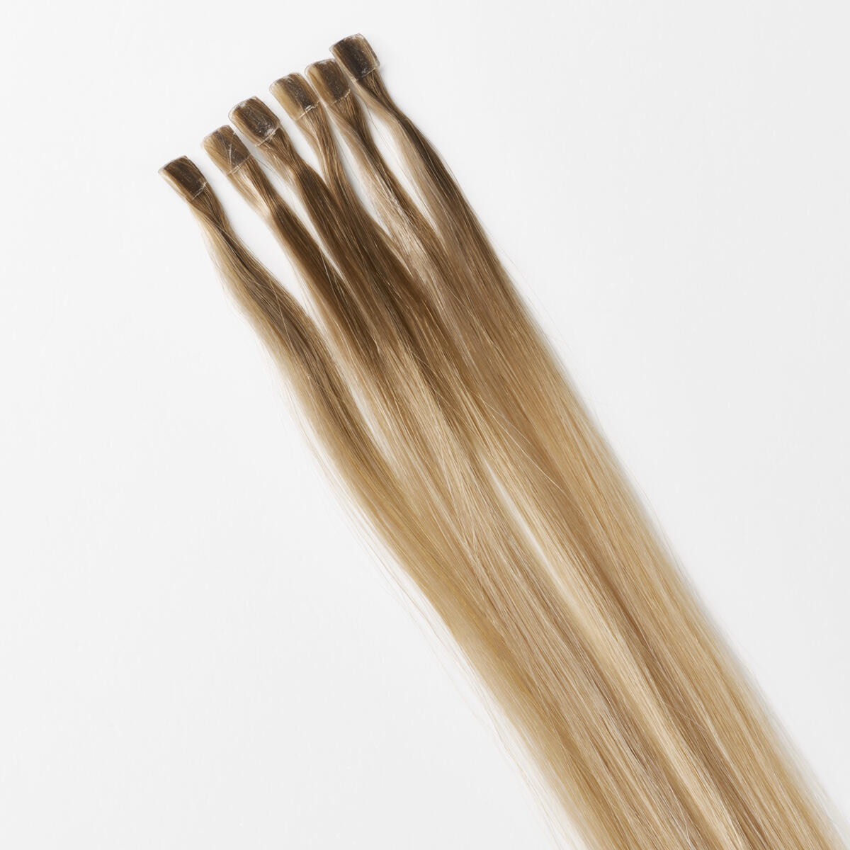 Premium Keratin Extensions - 20 pieces C7.3/8.3 Brilliant Blonde ColorMelt 50 cm