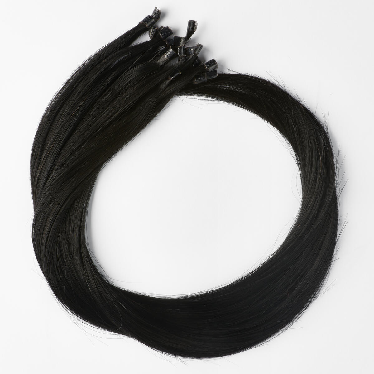 Nail Hair Premium Straight 1.0 Black 70 cm