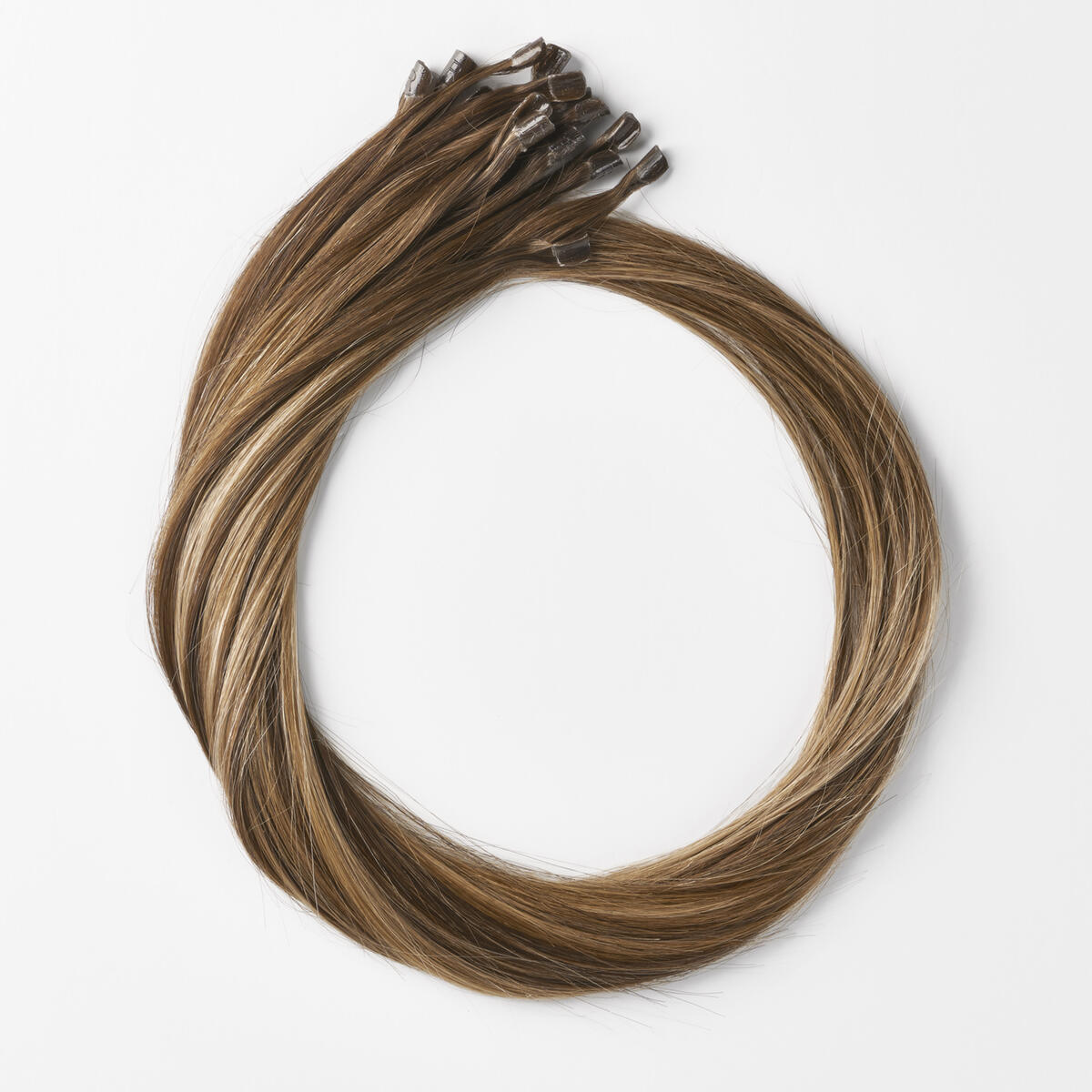 Nail Hair Premium B2.3/5.0 Hazelnut Caramel Balayage 60 cm