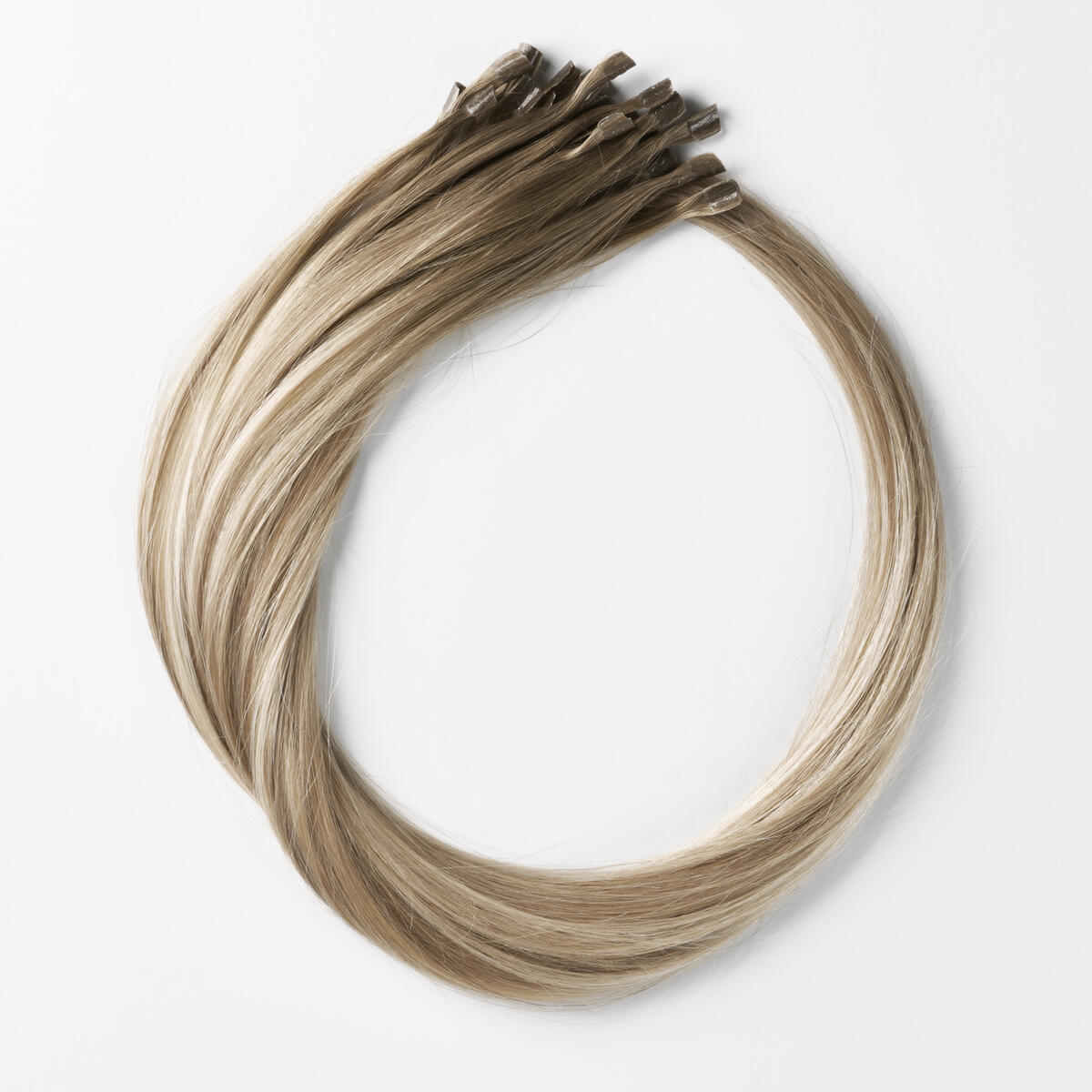 Nail Hair Premium B2.6/10.7 Dark Ashy Blonde Balayage 40 cm
