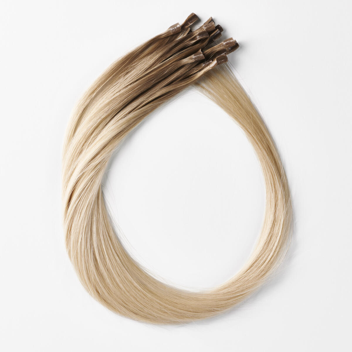 Nail Hair Premium B7.3/10.10 Cool Platinum Blonde Balayage 30 cm