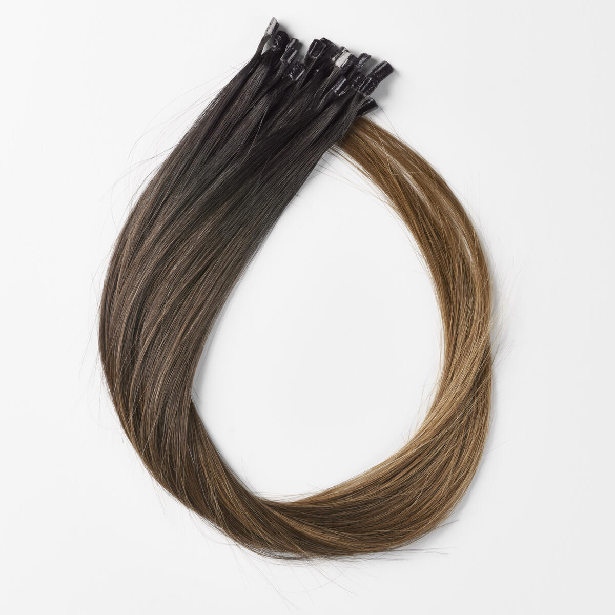 Nail Hair Premium C1.2/5.0 Deep Brown ColorMelt 30 cm