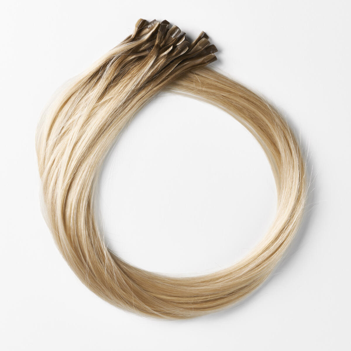 Nail Hair Premium C7.3/8.3 Brilliant Blonde ColorMelt 40 cm