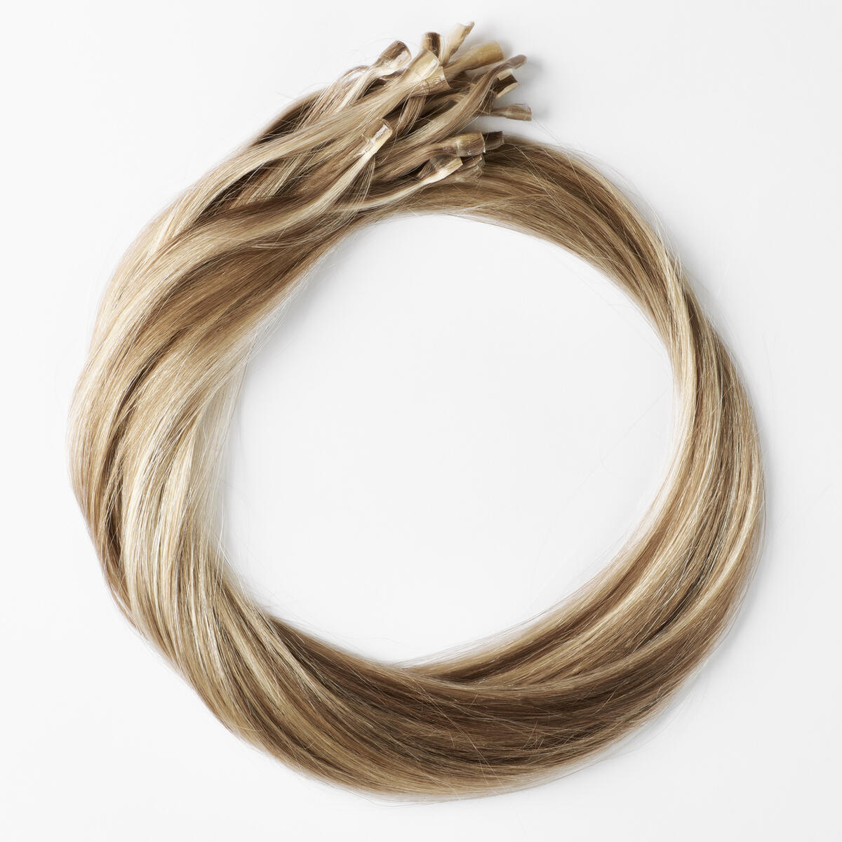 Nail Hair Premium M7.1/10.8 Natural Ash Blonde Mix 30 cm