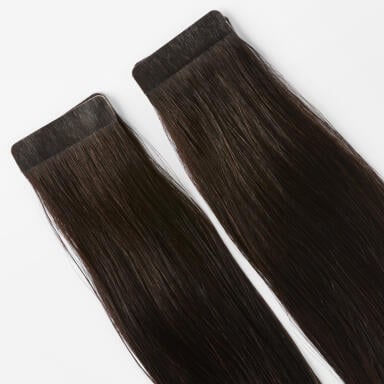 Basic Tape Extensions Classic 4 1.2 Black Brown 50 cm