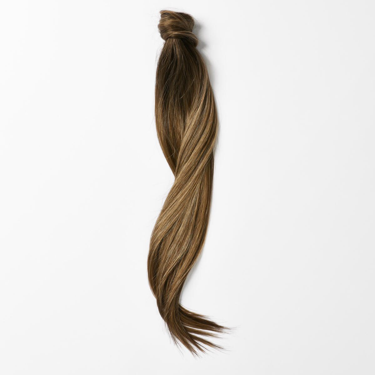Sleek Clip-in Ponytail Ponytail made of real hair B2.3/5.0 Hazelnut Caramel Balayage 40 cm