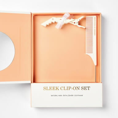 Sleek Clip-on set 7 pieces 2.0 Dark Brown 50 cm