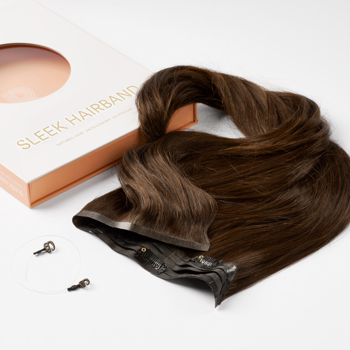 Sleek Hairband 2.3 Chocolate Brown 50 cm