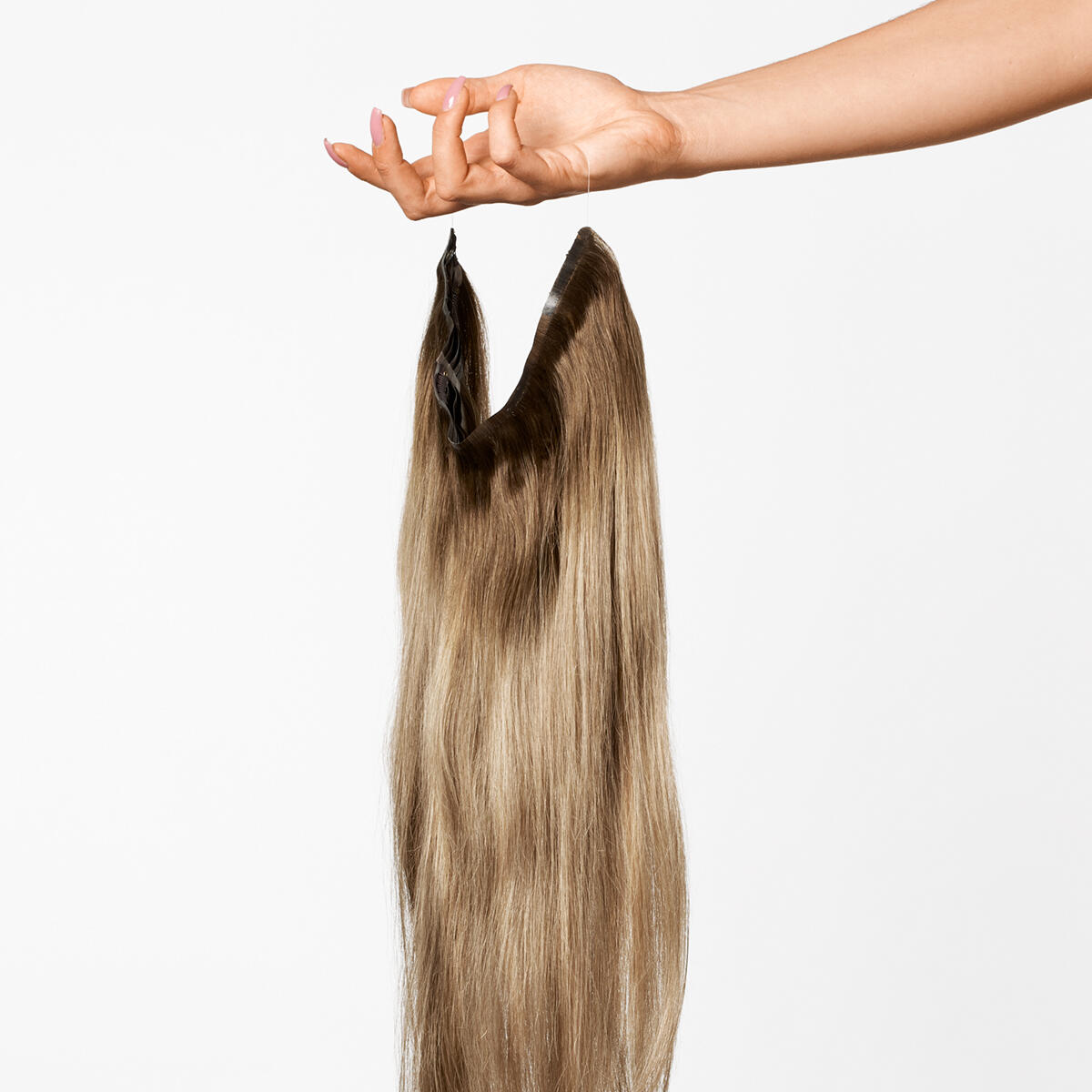 Sleek Hairband B5.0/8.3 Brownish Blonde Balayage 50 cm