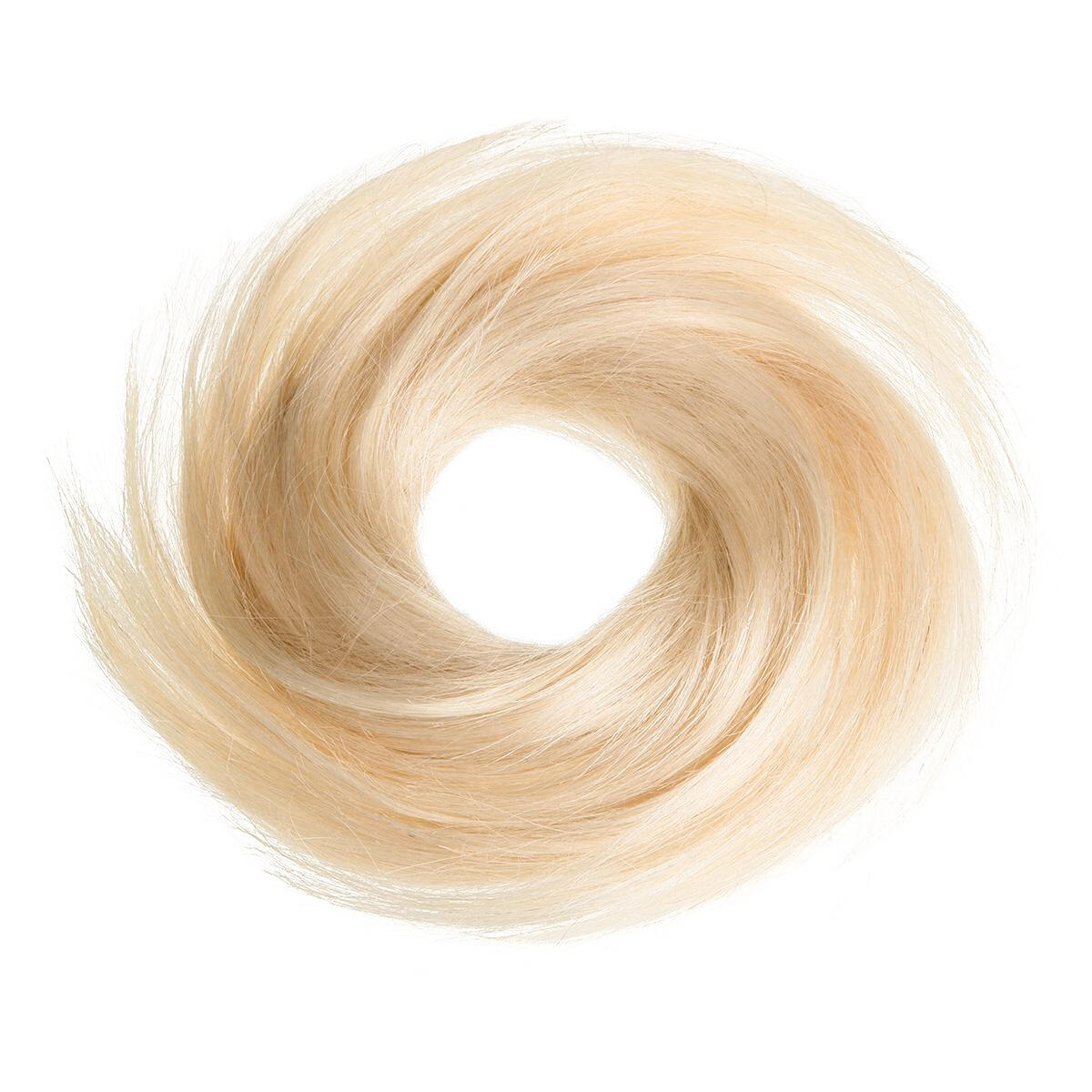 Hair Scrunchie 20 G Scrunchie with real hair 8.0 Light Golden Blonde
