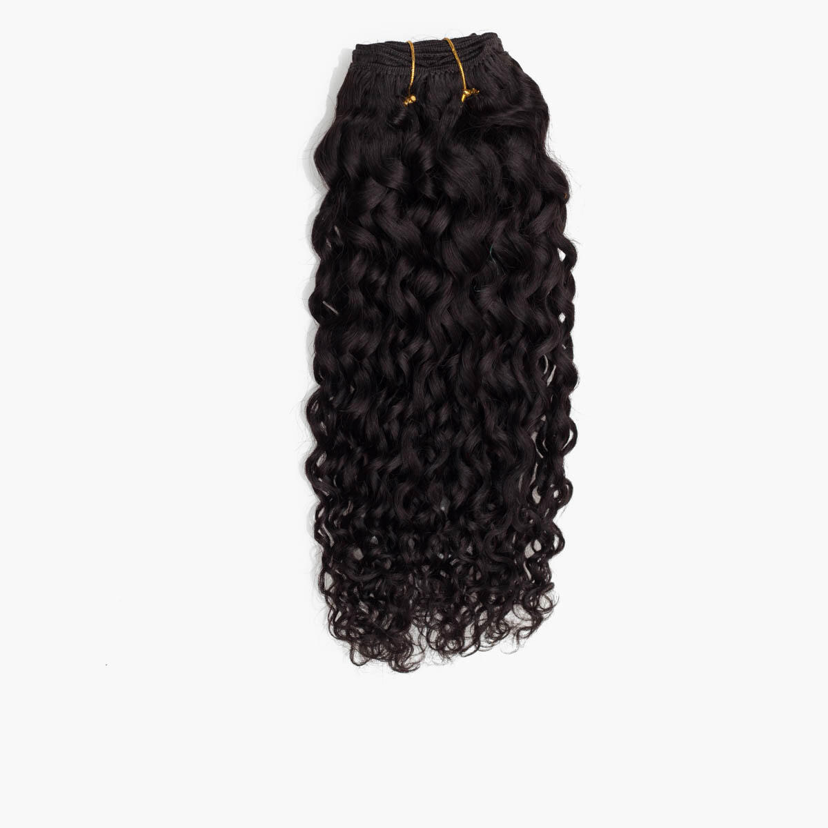 Hair Weft 1.2 Black Brown 35 cm