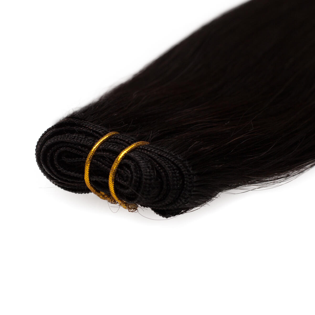 Haartresse Original Glatt 1.2 Black Brown 50 cm