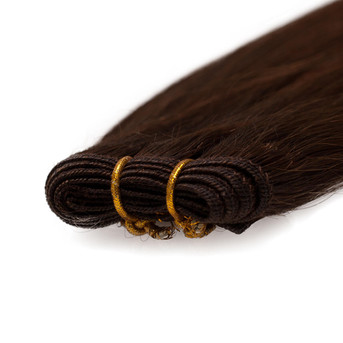 Haartresse Original Glatt 2.0 Dark Brown 50 cm