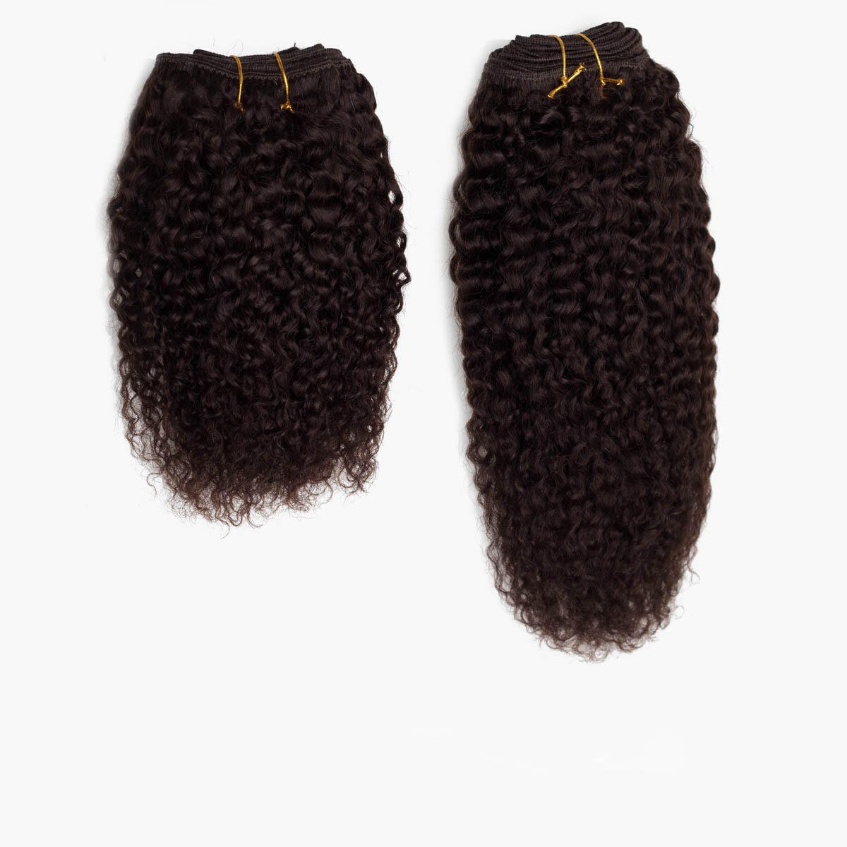 Hair Weft Coily Curl 2.3 Chocolate Brown 35 cm