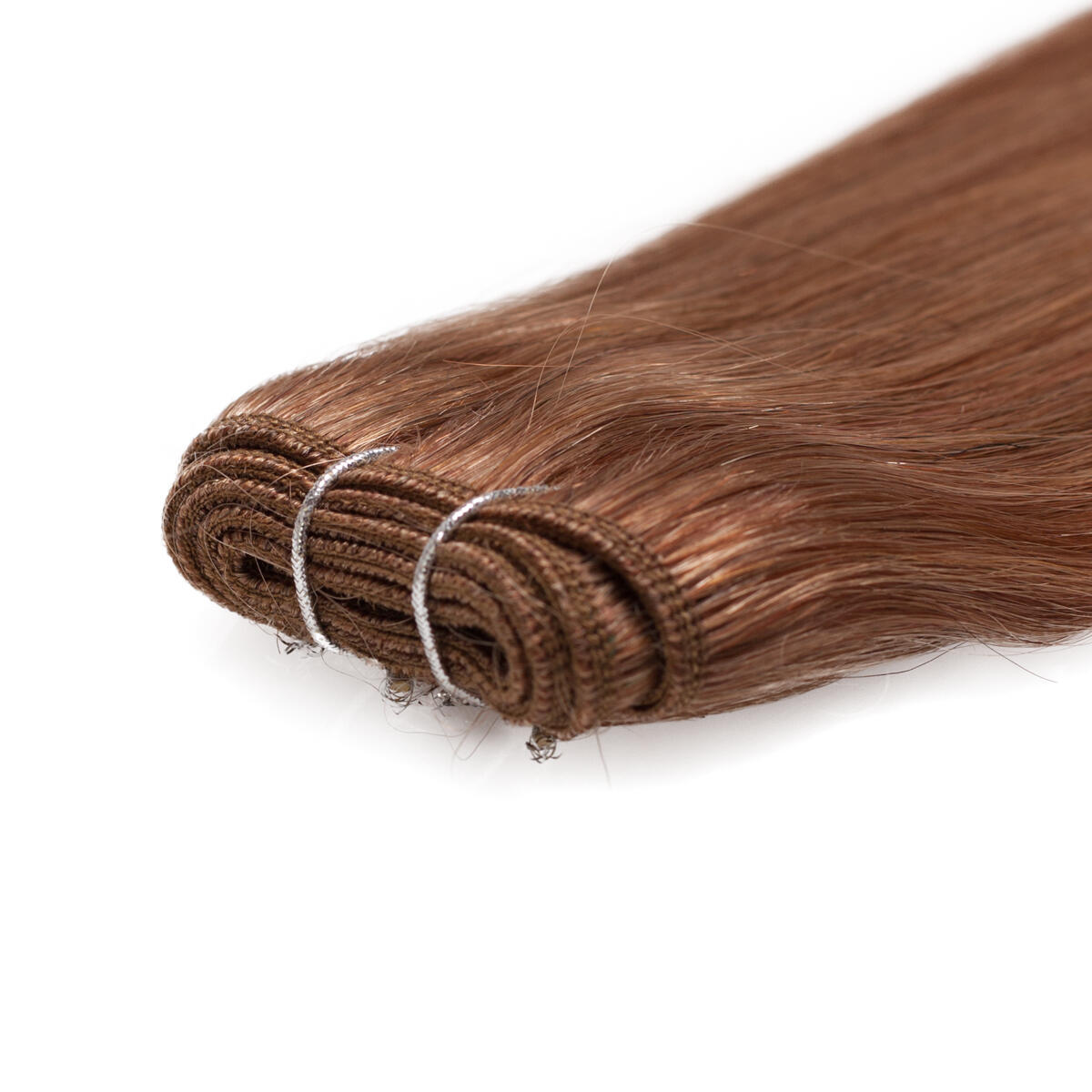 Haartresse Premium Glatt 5.3 Golden brown 50 cm