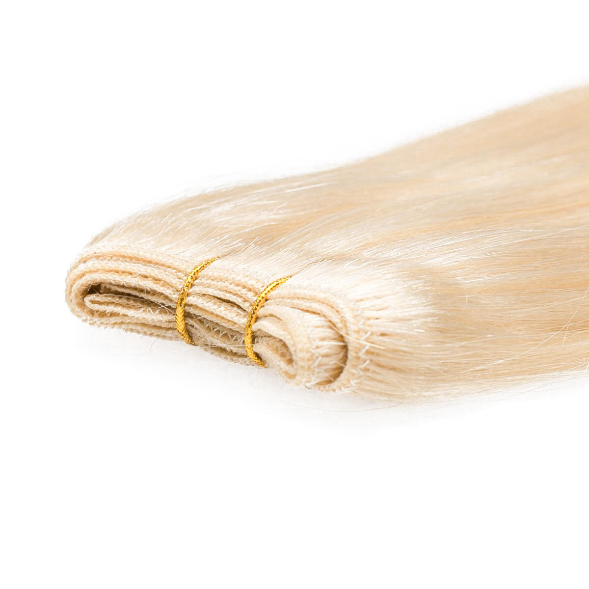 Haartresse Original Glatt 8.0 Light Golden Blonde 50 cm