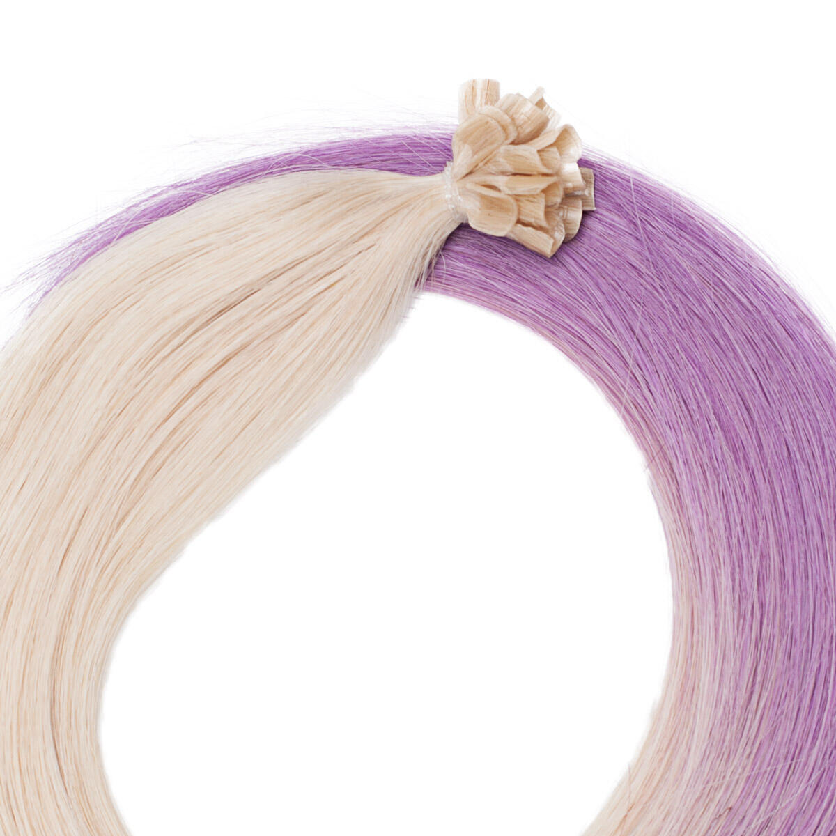 Nail Hair Original O10.8/99.3 Light Purple Ombre 50 cm