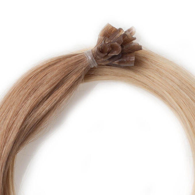 Nail Hair Premium O7.5/8.3 Golden Blond Ombre 40 cm