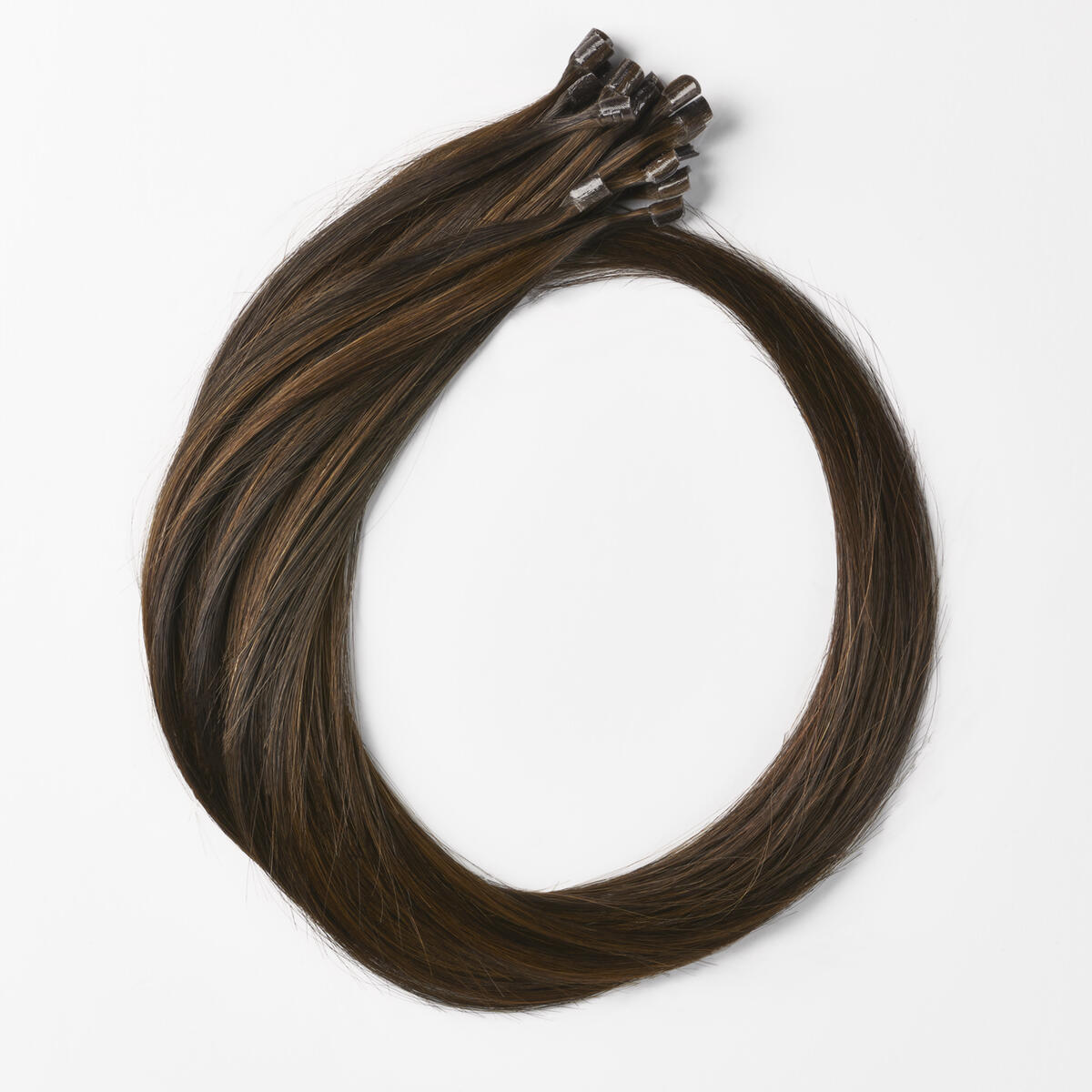Nail Hair Premium C2.0/2.3 Deep Brown Caramel ColorMelt 50 cm