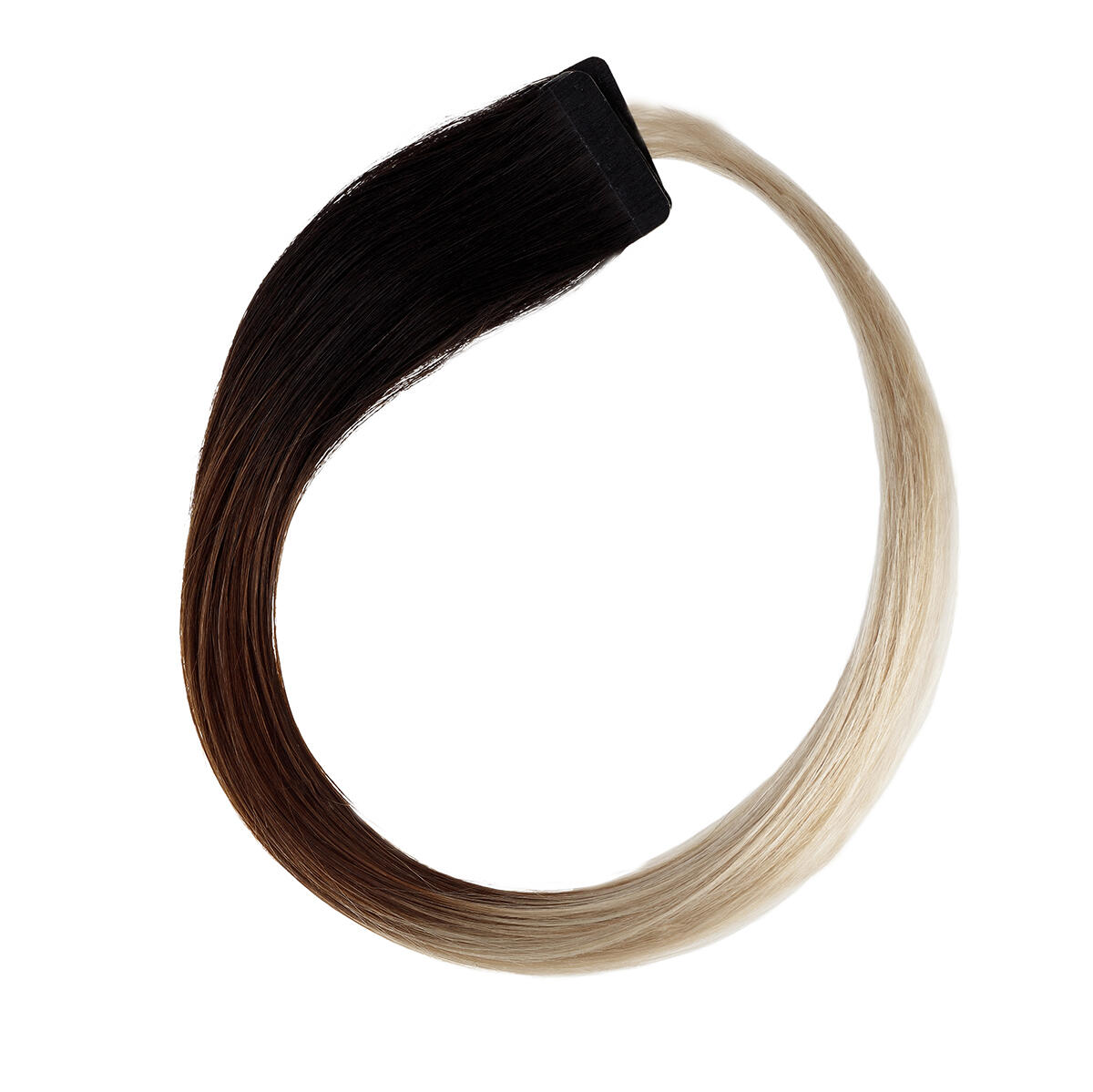 Basic Tape Extensions Classic 4 O1.2/99.6 Grey Black Brown Grey Ombre 50 cm