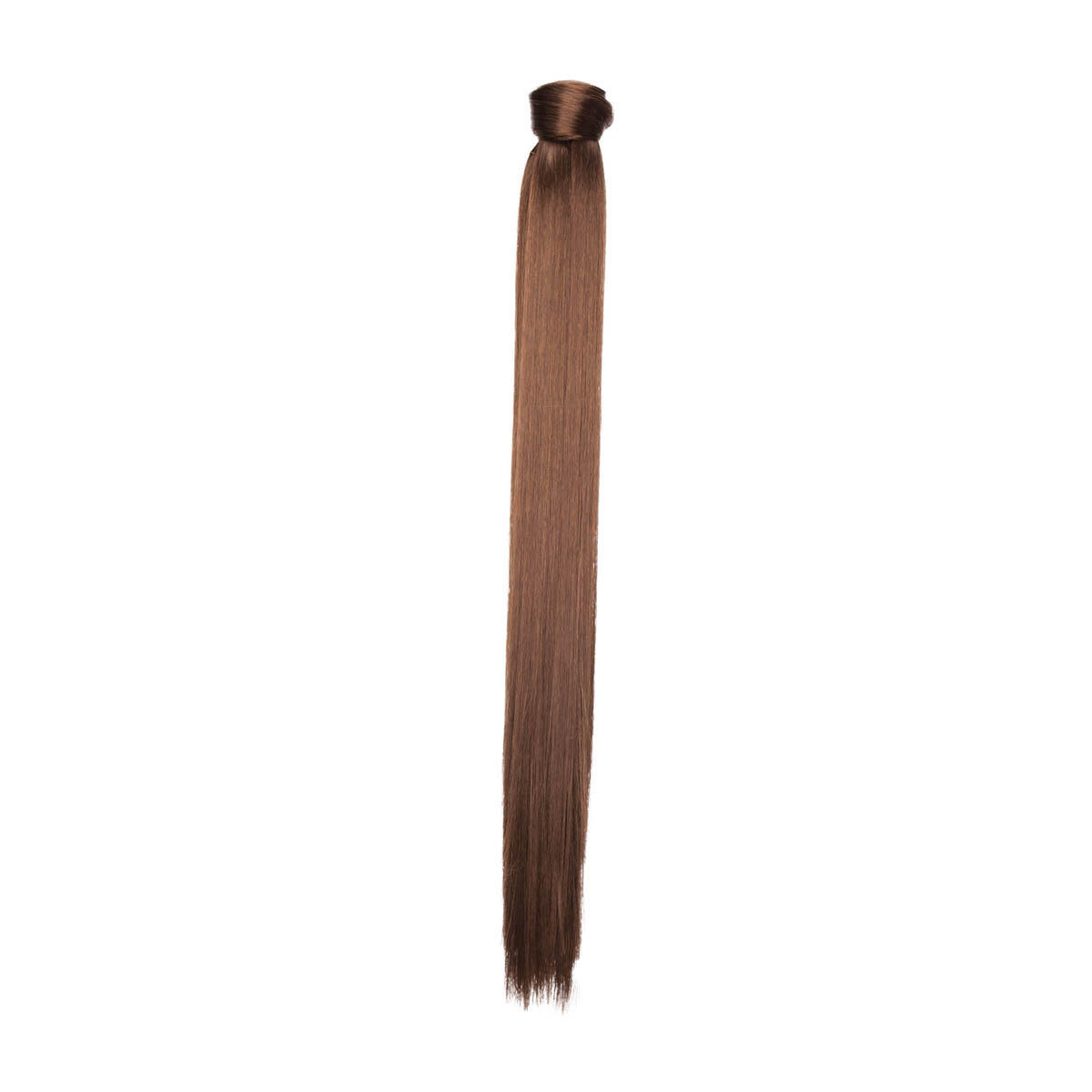 Clip-in Ponytail Synthetic 2.0 Dark Brown 50 cm