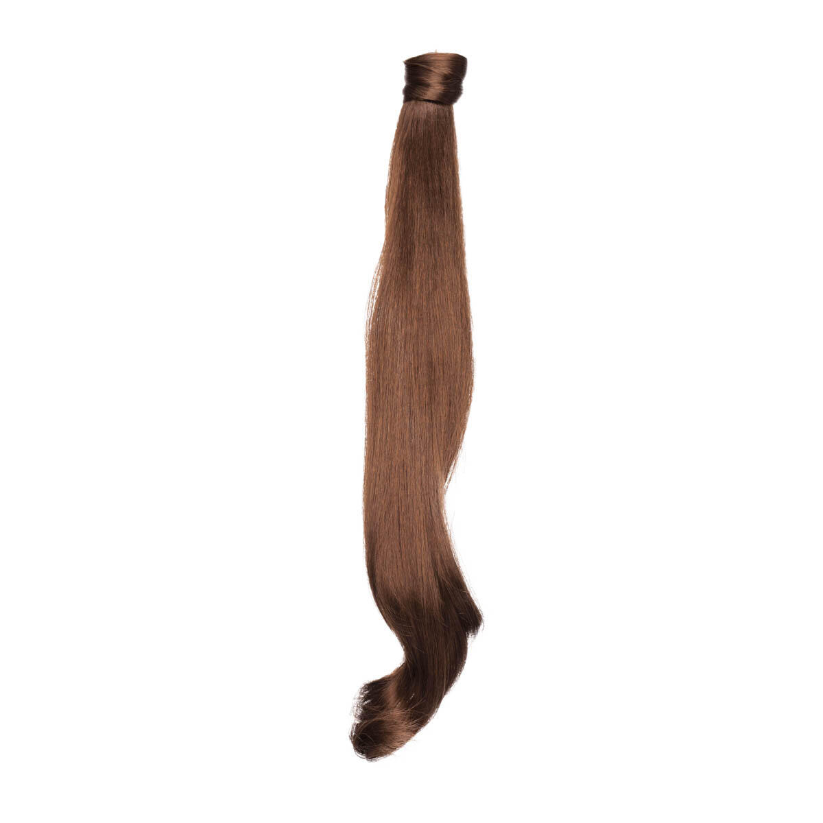 Clip-in Ponytail Synthetic Beach Wave 2.0 Dark Brown 50 cm