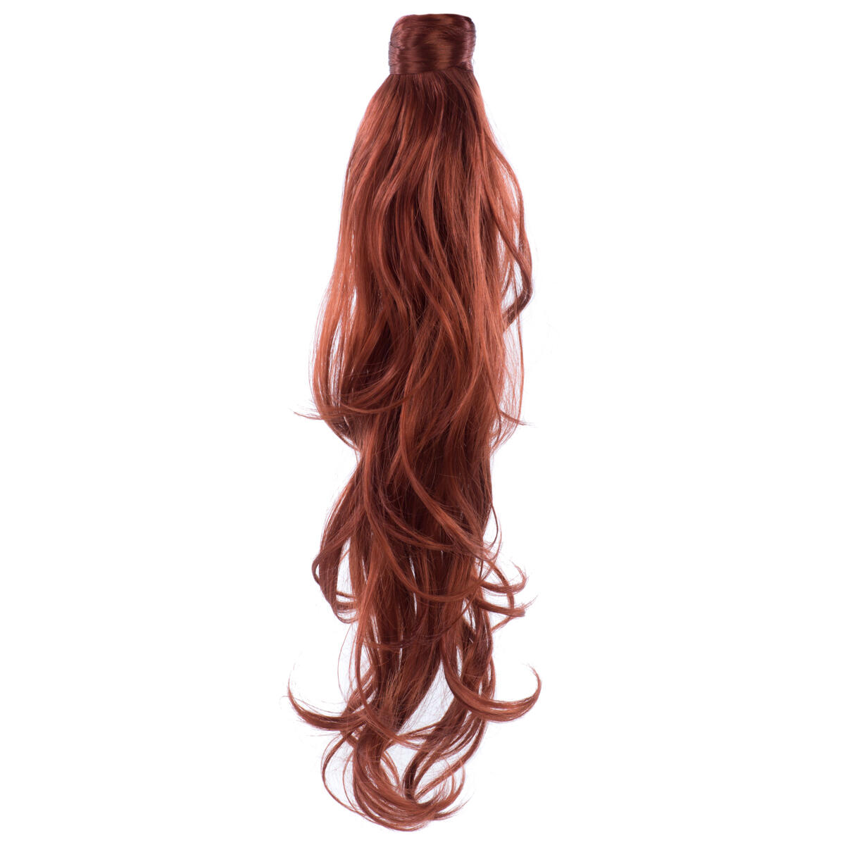 Clip-in Ponytail Synthetic Beach Wave 6.13 Mahogany 50 cm